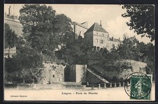CPA Langres, Porte du Marché 1910 