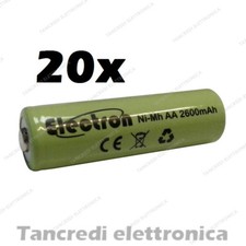 20x Batterie Stilo AA 2600 mAh