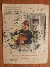 Carta assorbente pubblicitaria - Cassa di Risparmio in Bologna - Salvadanaio.