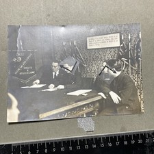 partito fascista , gagliardetto , fiamme ,funzionari ,foto Originale fmr7