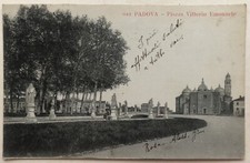 Postcard Padua Piazza Vittorio