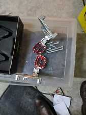 Pedane Honda X-ADV Lightec Poggiapiedi Snodati Pieghevoli Ergal Moto Rosso