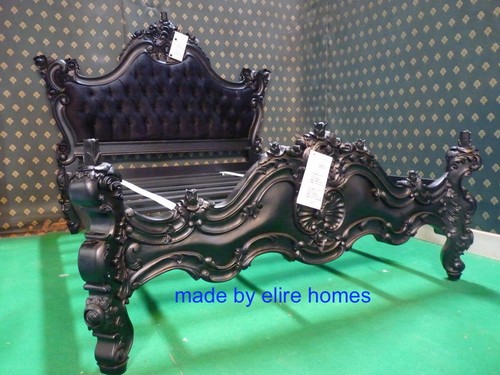 Letto gotico artigianale - , in