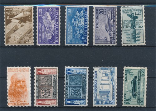 1950 italia lotto 10 - 1950/52,