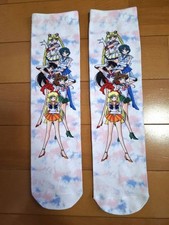 Calze Sailor Moon donna inutilizzate anime cosplay accessori costume