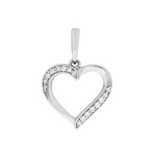 Ciondolo a forma di cuore con