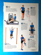 CLIPPING GIORNALE PULLEY BASSO AFFONDI SQUAT ALLENAMENTO DA COLLEZIONE - (181)