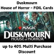 Duskmourn Foil Cards - C  U  L