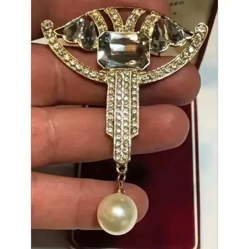 Spilla cristallo vintage