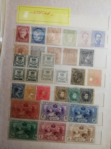 Spagna 1850 1971 collezione - 1850-1971,
