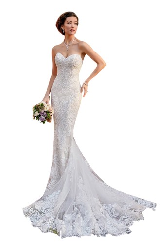 Abito sposa sirena ivoire - da,