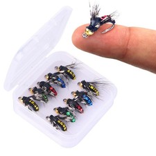 Esche mosche trota 10pz esche