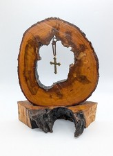 Albero cavo a fetta di legno