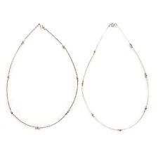 COLLANA ACCIAIO CON CHIUSURA E COMPONENTI IN ARGENTO 925