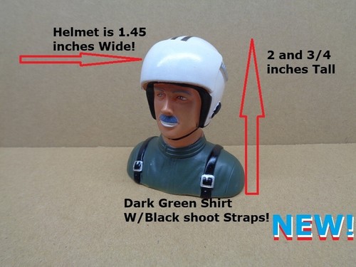 Figura pilota verde - pilota,