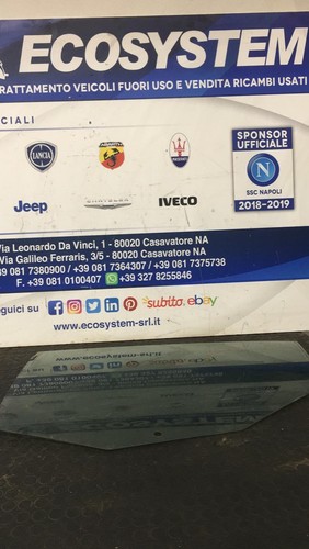 Vetro scendente posteriore - scendente,