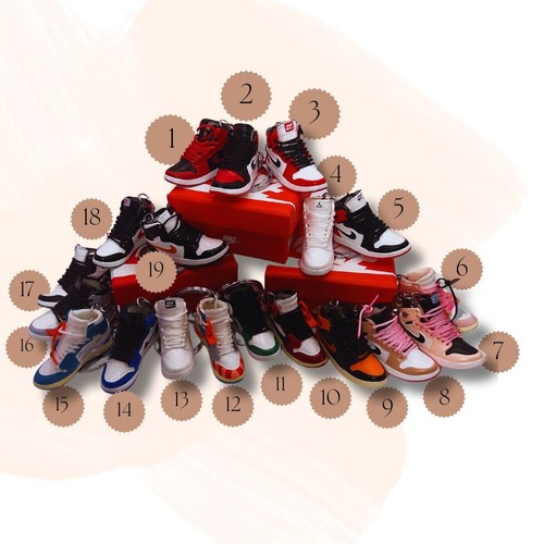 Portachiavi sneaker mini - portachiavi,