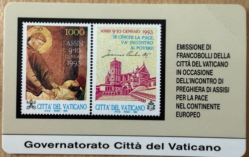 Scheda telefonica vaticano - scheda, n^