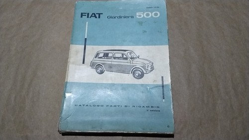 Catalogo ricambi fiat 500 - fiat,
