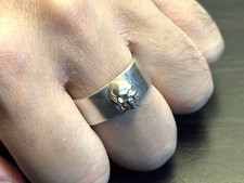 Anello uomo argento sterling