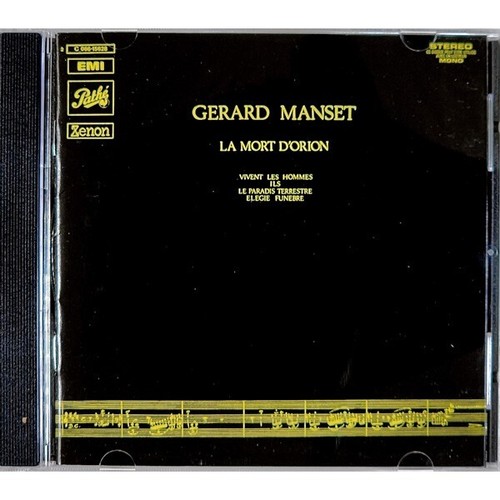 Gerard manset mort - manset, d'orion