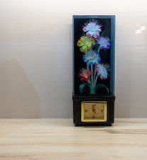 Lampada vintage fibra ottica