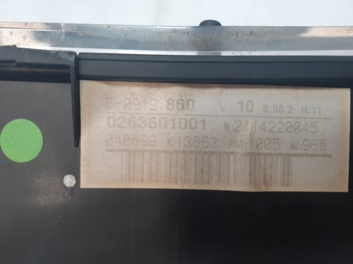 6h0919860 quadro strumenti - 6h0919860,