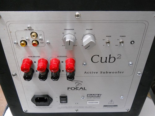 Focal cub active subwoofer - 2,
