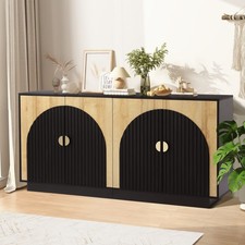 65" Fluted Sideboard Buffet