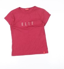T-shirt donna ELLE rossa con