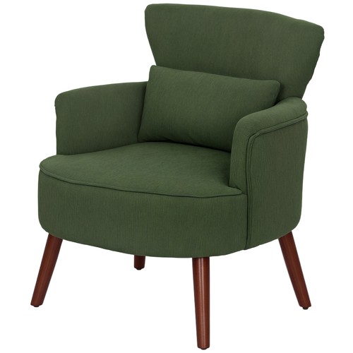 Homcom poltrona velluto - homcom,