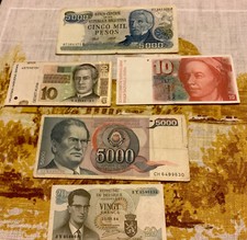 Banconote Internazionali Lotto N.5