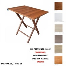 TAVOLO RICHIUDIBILE PIEGHEVOLE