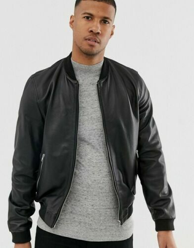 Giacca bomber pelle - bomber, in