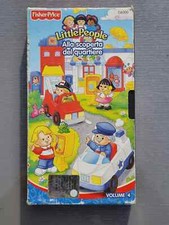 VHS USED FISHER PRICE LITTLE PEOPLE VOL. 4 : ALLA SCOPERTA DEL QUARTIERE