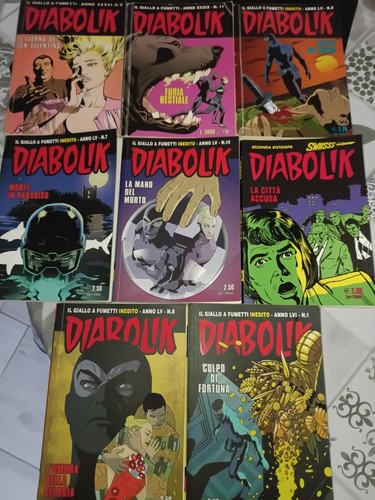 Lotto fumetti diabolik - fumetti,