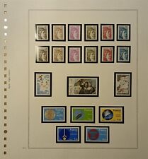 Francia 1981 - completo 62 valori + 3 Posta Aerea MNH** - Su fogli Marini Trento