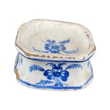 Saliera da tavolo in maiolica