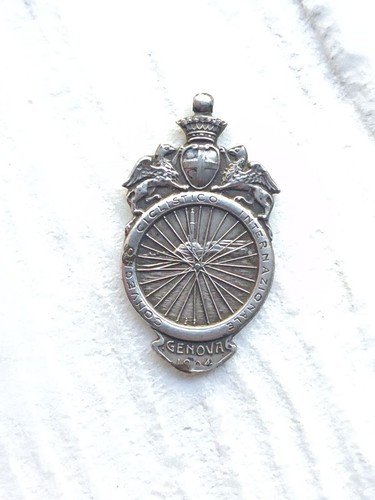 Medaglia convegno ciclistico - medaglia,