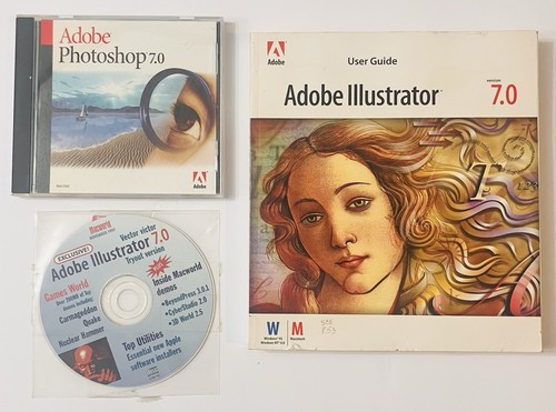 Adobe photoshop upgrade cd - adobe, 7.0