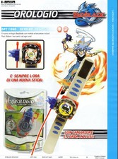 Beyblade orologio blu con