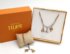 ALVIERO MARTINI - 1a  CLASSE - COLLANA E BRACCIALE CON PENDENTI A TEMA MARITTIMO