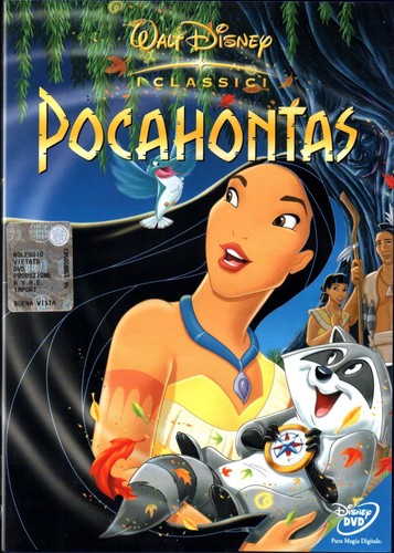Pocahontas dvd - pocahontas,
