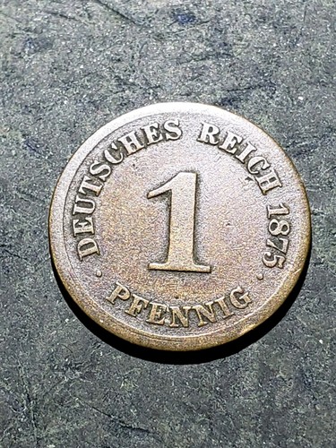 Moneta pfennig 1875 - 1,