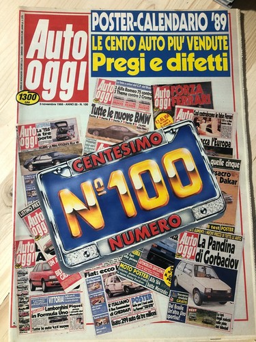 Rivista auto oggi - rivista,