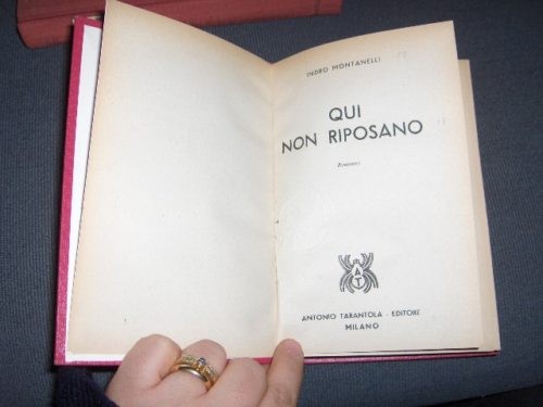 Qui non riposano - , montanelli