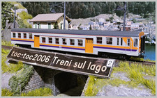 LIMA L309136 FS CARROZZA PASSEGGERI SEMIPILOTA PIANO RIBASSATO H0 HO (2)