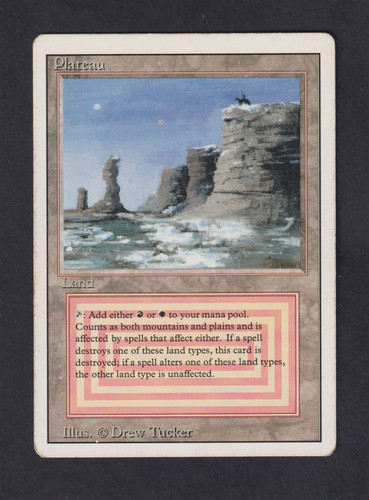 Magic mtg plateau revised - -,