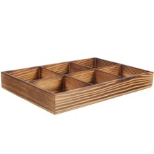  Scatola per bustine di tè Scomparti Organizzatore Custodia per bustine di tè in