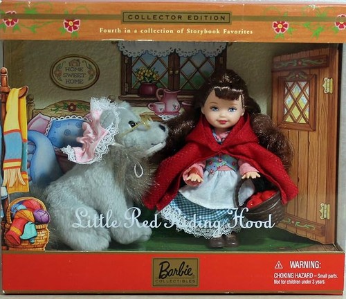 Barbie kelly cappuccetto - cappuccetto, rosso